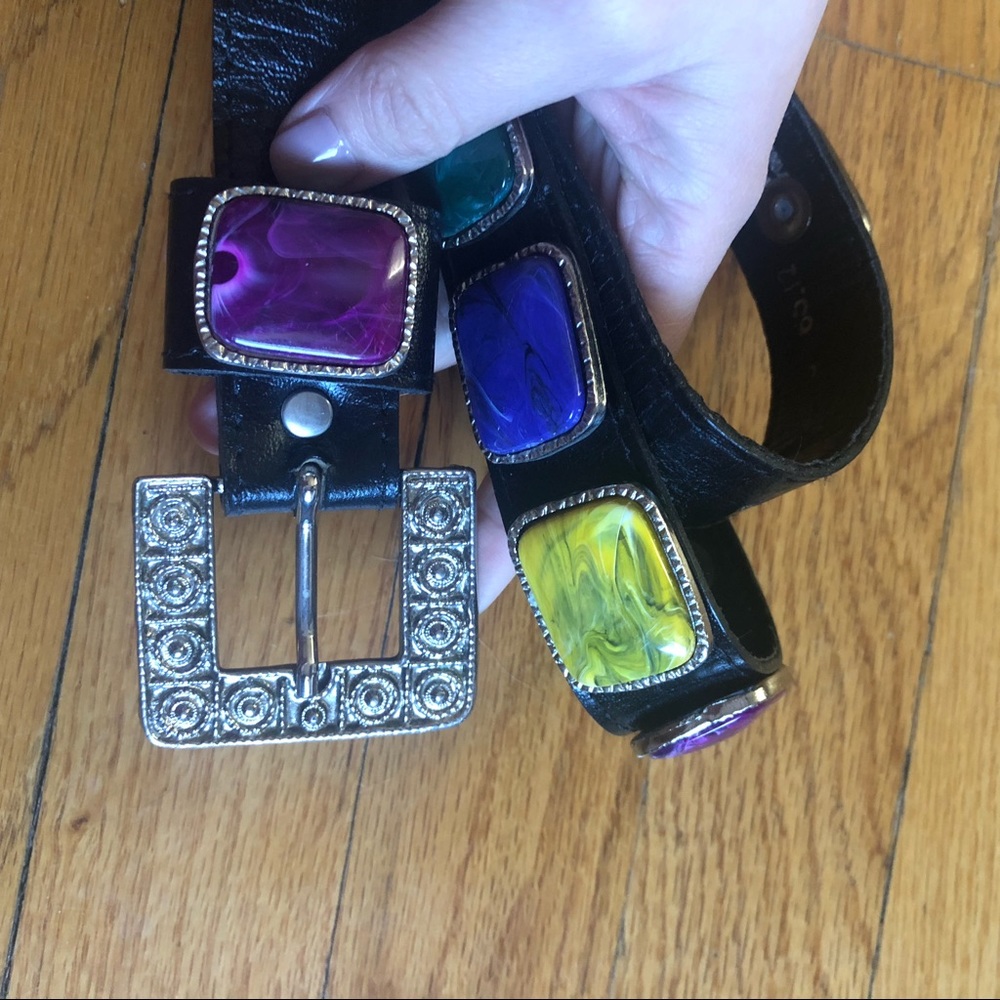 LAST CHANCE! Leatherock black leather belt